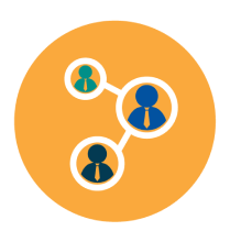 Establishing a care network icon